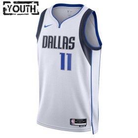 Dallas Mavericks Tim Hardaway JR 11 Nike 2022-23 Association Edition Valkoinen Lasten Pelipaidat Swingman